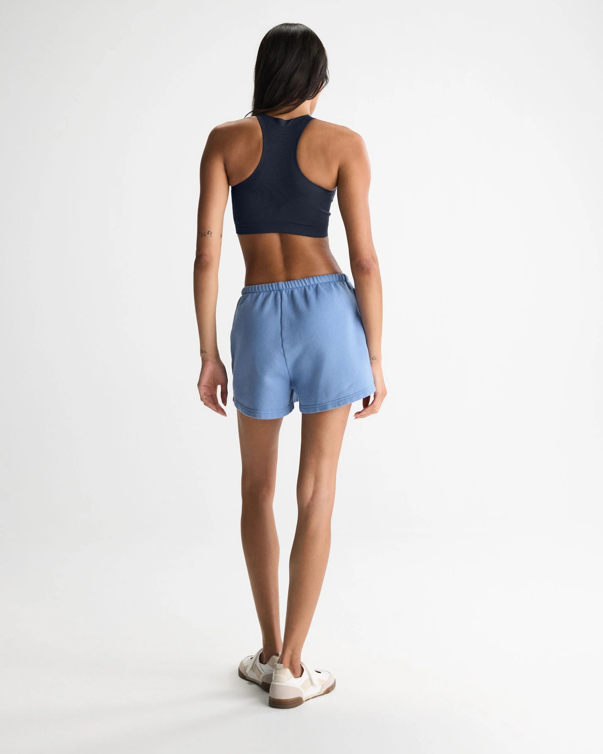 Everyday Active Washed Sweat Shorts - Blossom Blue/Buttercream