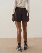 Active Hybrid Shorts - Coffee Bean