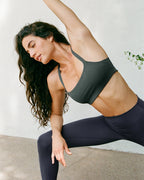 Ultimate Cross Back Bra - Sea Green