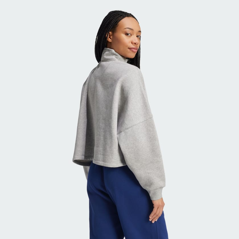 Women's adidas Essentials 1/2 Zip Fleece Sweatshirt