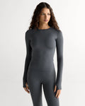 Ultimate Long Sleeve Top - Graphite Grey