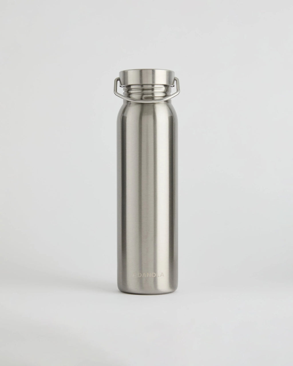 Stainless Steel 750ml Water Bottle - Silver