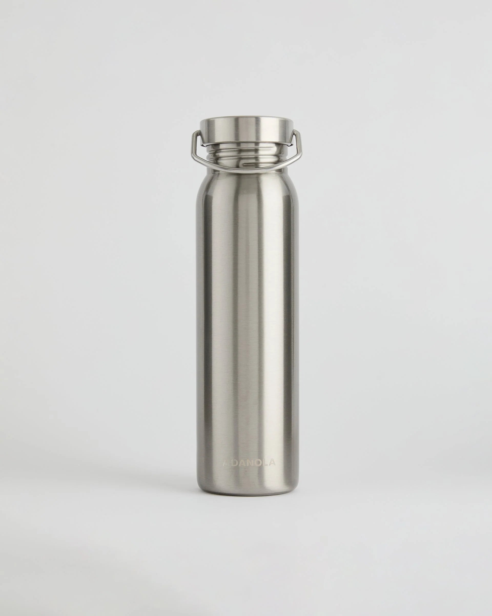 Stainless Steel 750ml Water Bottle - Silver