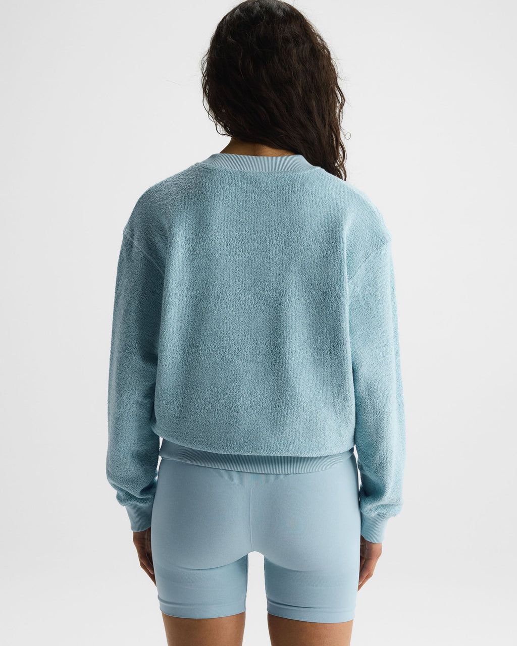 AS Reverse Loopback Loose Fit Sweatshirt - Breeze Blue