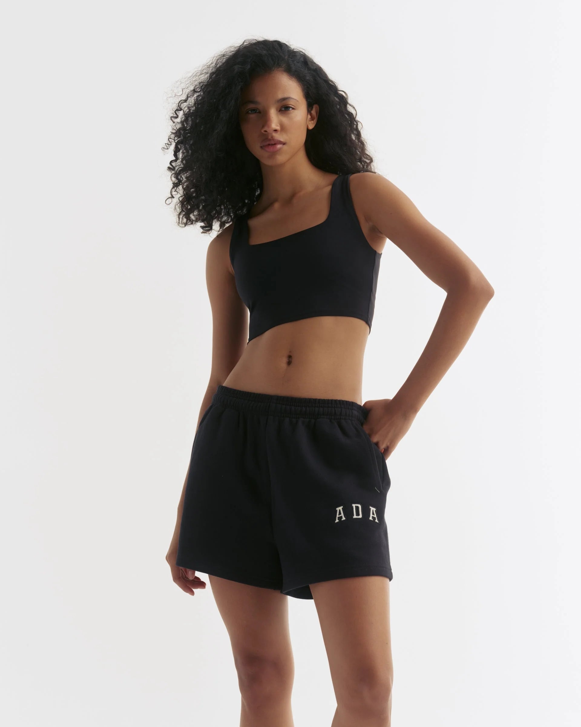 ADA Sweat Shorts - Black