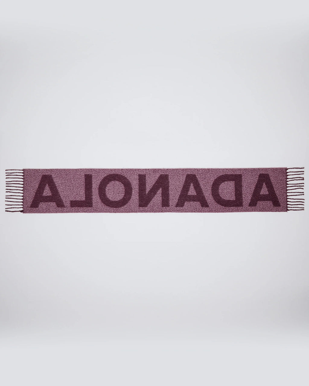 Knit Scarf - Dark Cherry