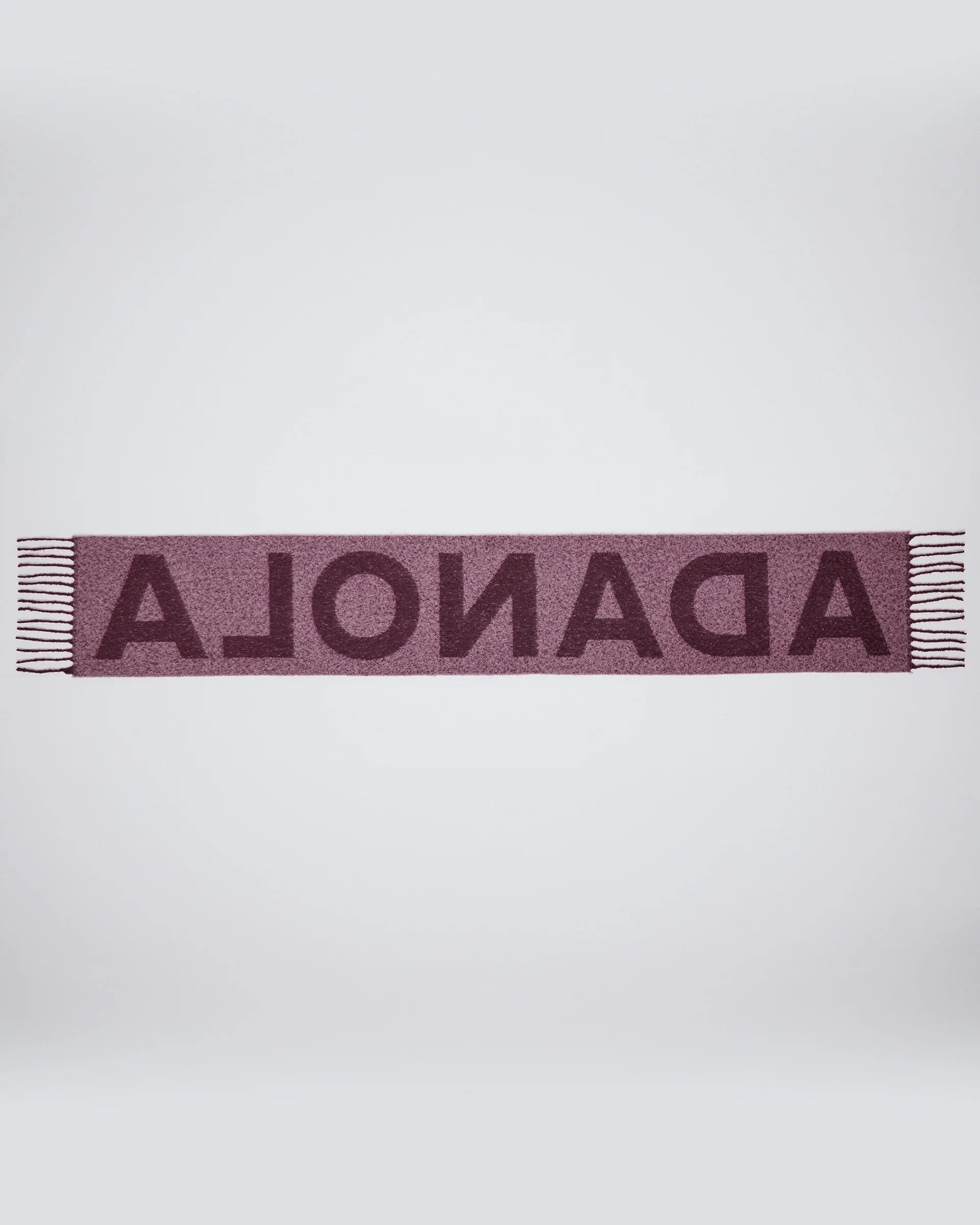 Knit Scarf - Dark Cherry