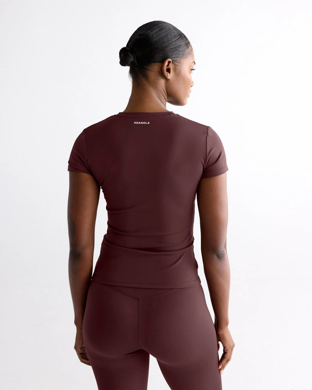 Ultimate Short Sleeve Top - Mulberry Red