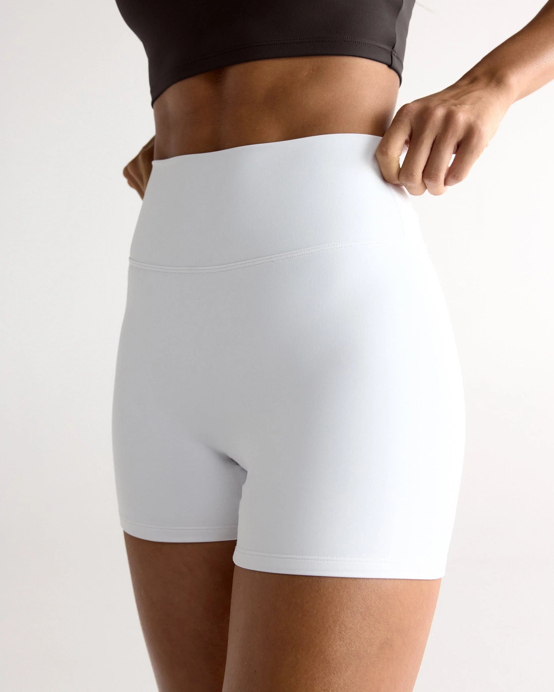 Ultimate Ultra Crop Shorts - White