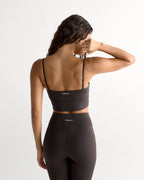 Ultimate Tank Bra - Coffee Bean