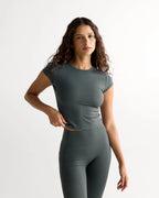 Ultimate Cap Sleeve Top - Sea Green