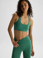 Ultimate Narrow Racer Back Bra - Eucalyptus Green