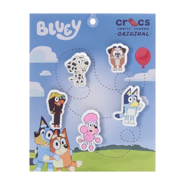 Bluey 5 Pack Shoe Charms product image