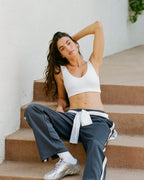 Ultimate V-Neck Bra - White