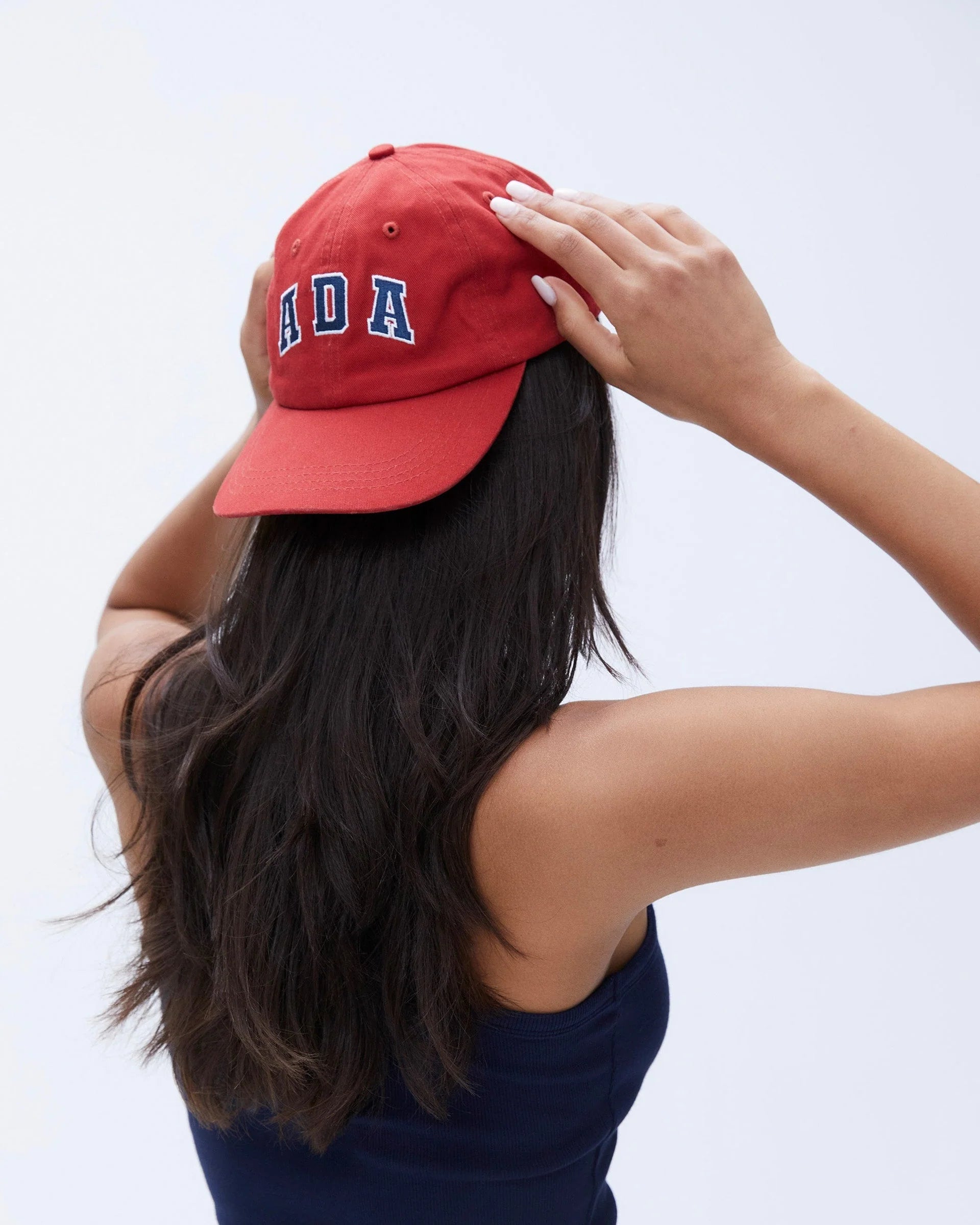 ADA Cap - Classic Red/Navy Blue
