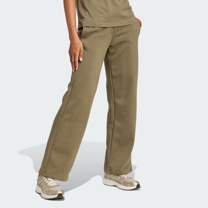 Women's adidas Essentials Small Logo Feel Cozy Open-Hem Pants