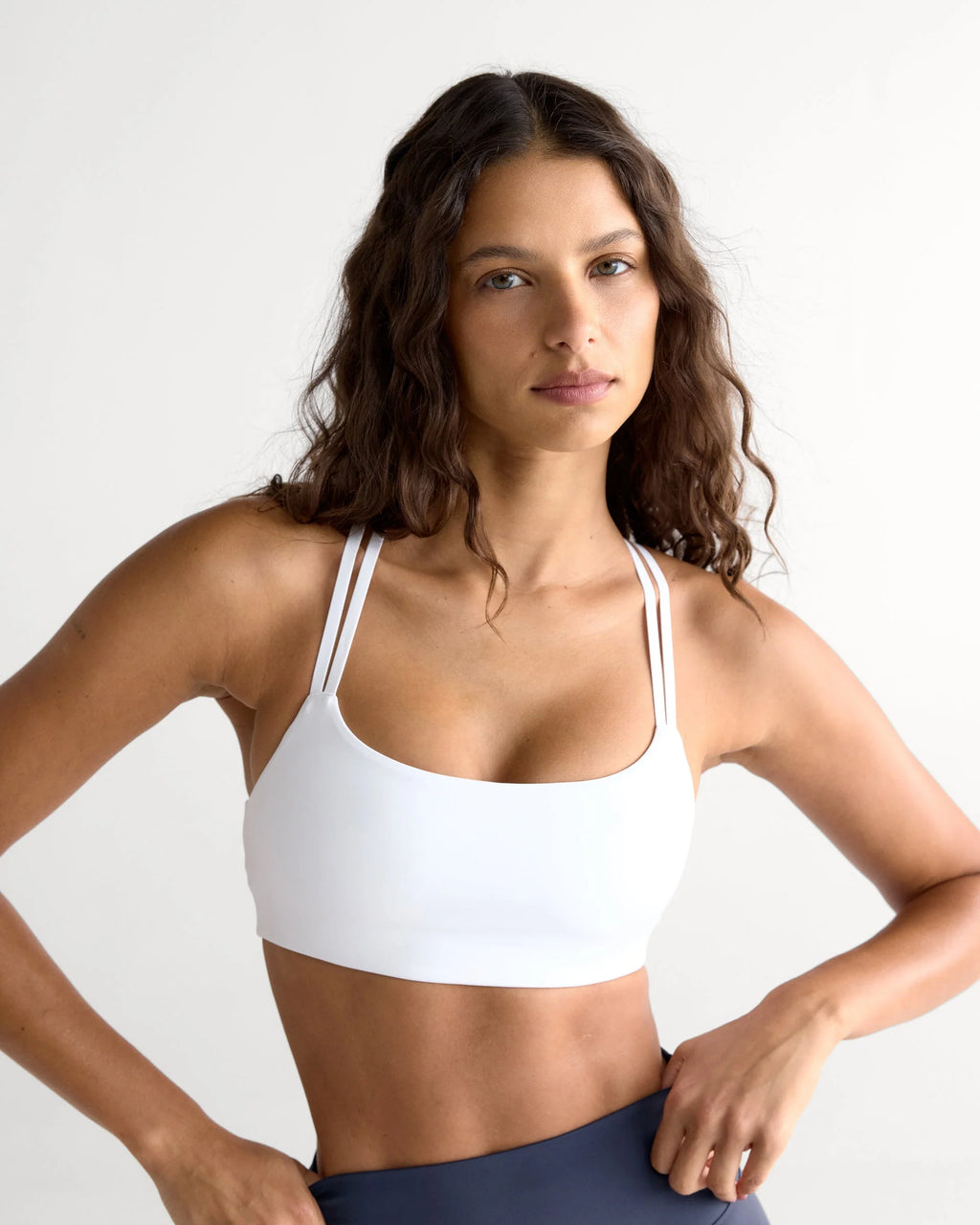 Ultimate Cross Back Bra - White