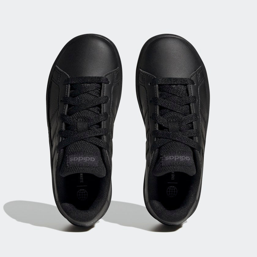 Kids' adidas Grand Court Lace-Up Shoes