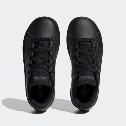 Kids' adidas Grand Court Lace-Up Shoes