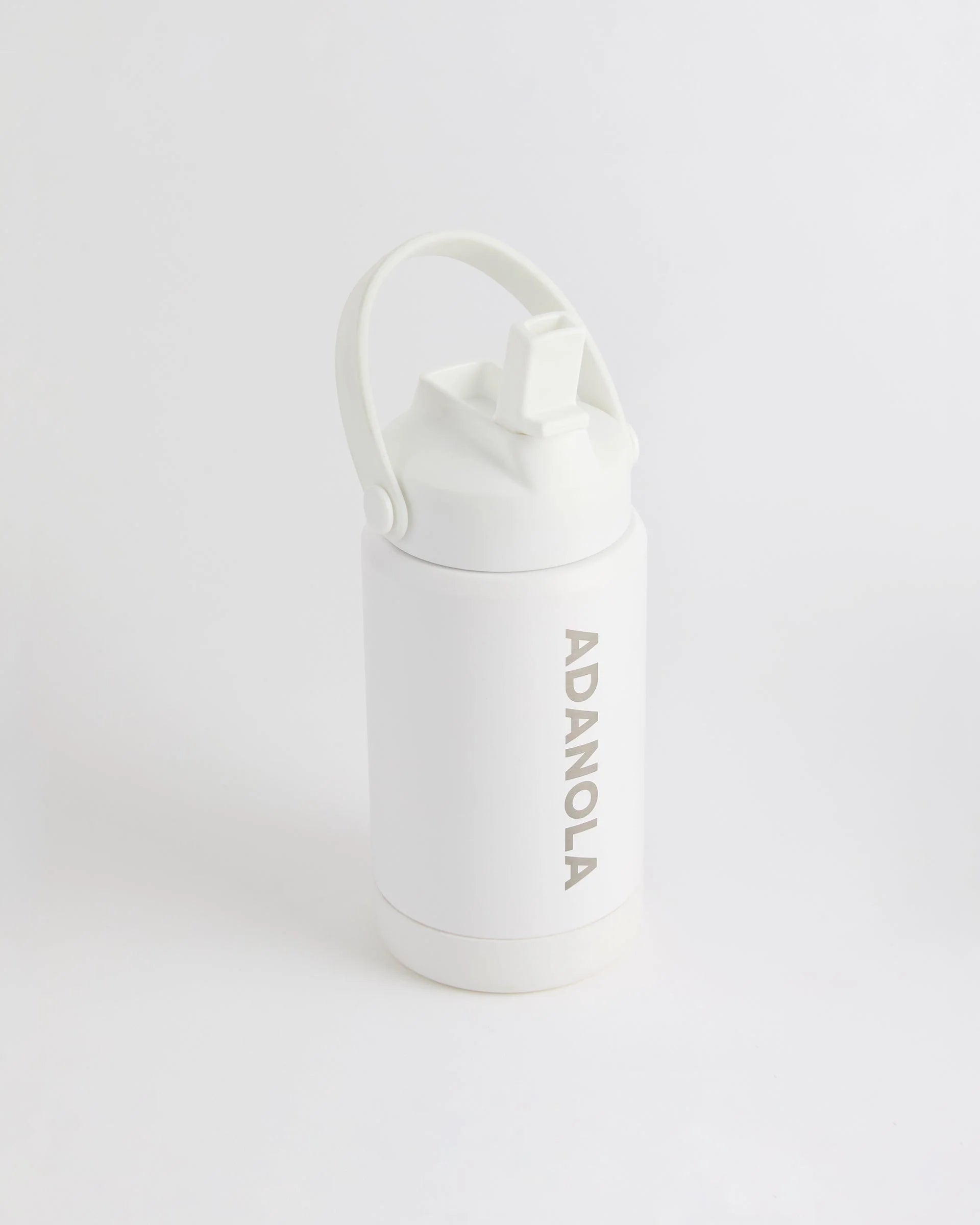 Adanola Water Bottle 350ml - White