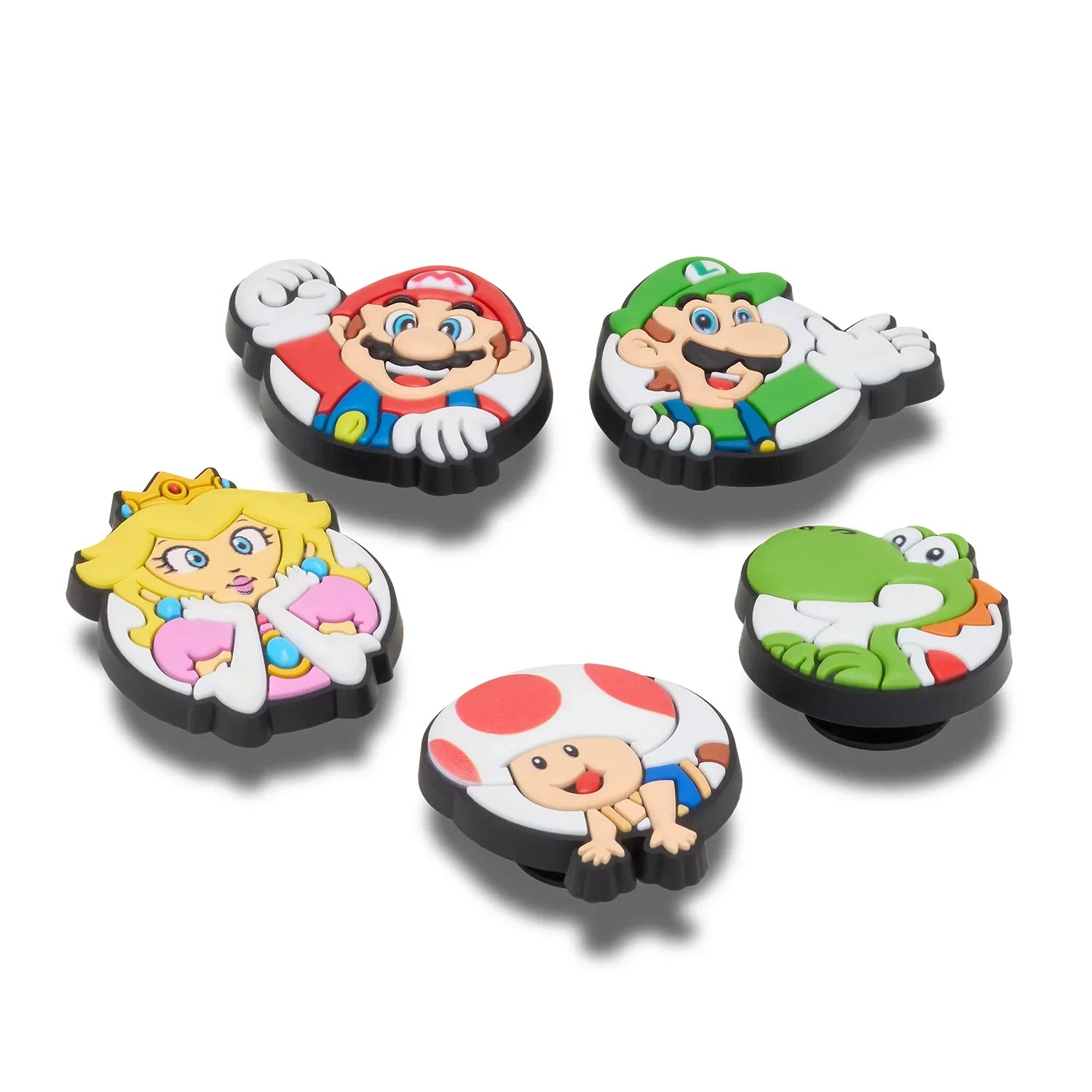 Super Mario Core 5 Pack Shoe Charms detail image 3
