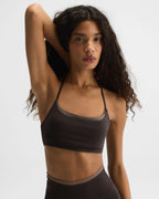Ultimate Halter Double Layer Bra - Coffee Bean/Dusty Brown