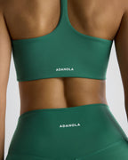Ultimate Narrow Racer Back Bra - Eucalyptus Green