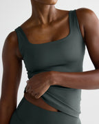 Ultimate Square Neck Top - Sea Green