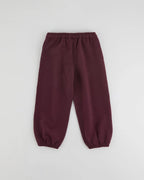 Mini Varsity Sweatpants - Dark Cherry