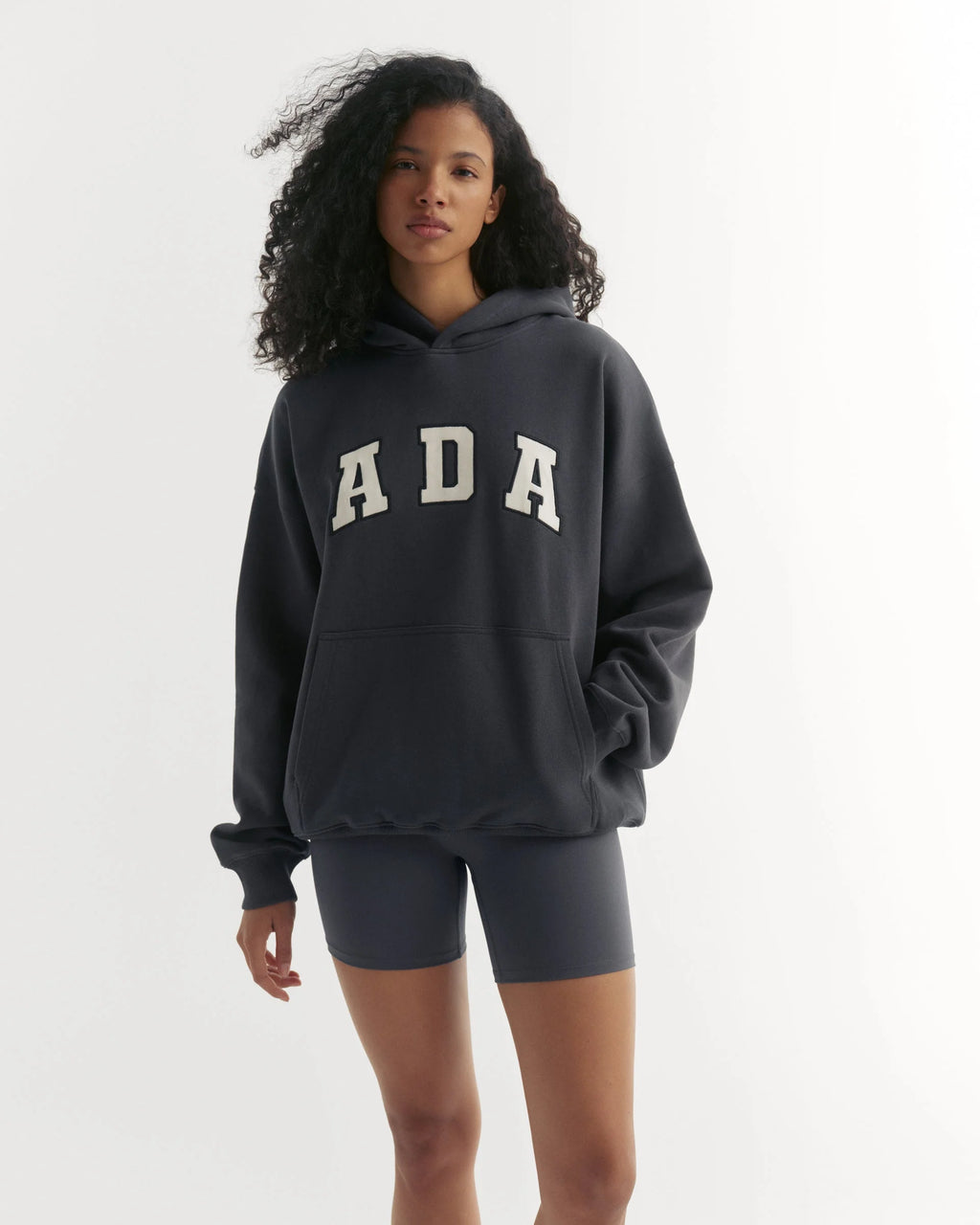 ADA Oversized Hoodie - Midnight Blue