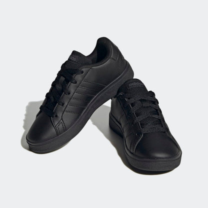Kids' adidas Grand Court Lace-Up Shoes