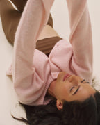 Knit Cardigan - Blush Pink