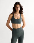 Ultimate Narrow Racer Back Bra - Sea Green