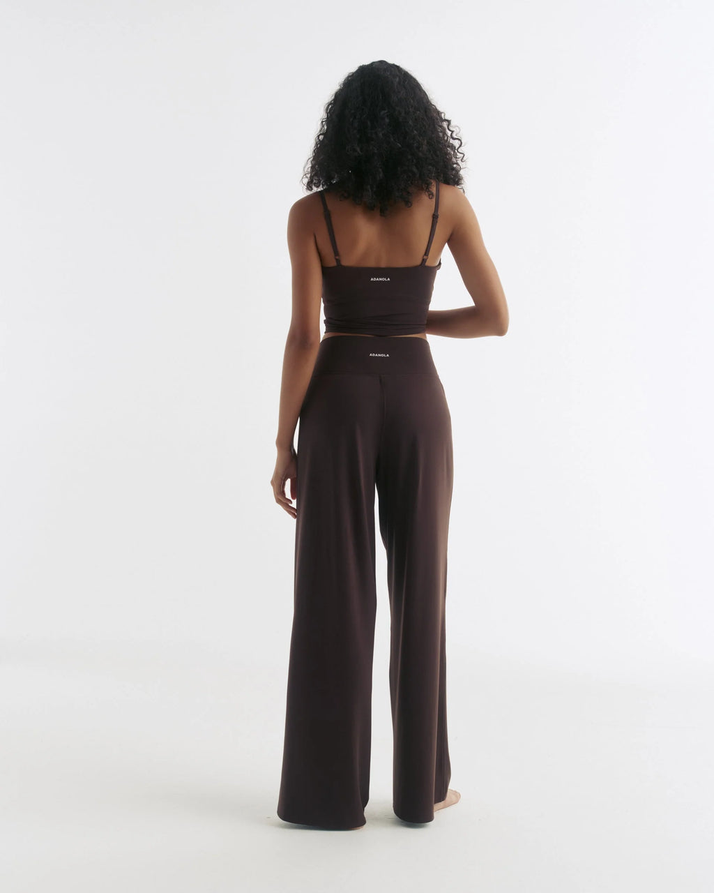 Skinny Strap Top - Coffee Bean