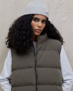 Boxy Gilet - Khaki Green