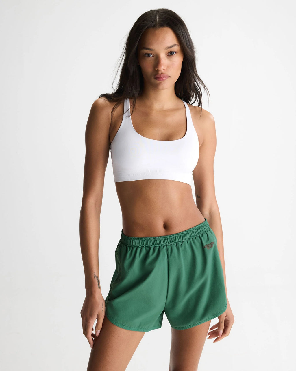 Track Shorts - Eucalyptus Green