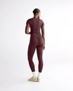 Ultimate Leggings - Mulberry Red