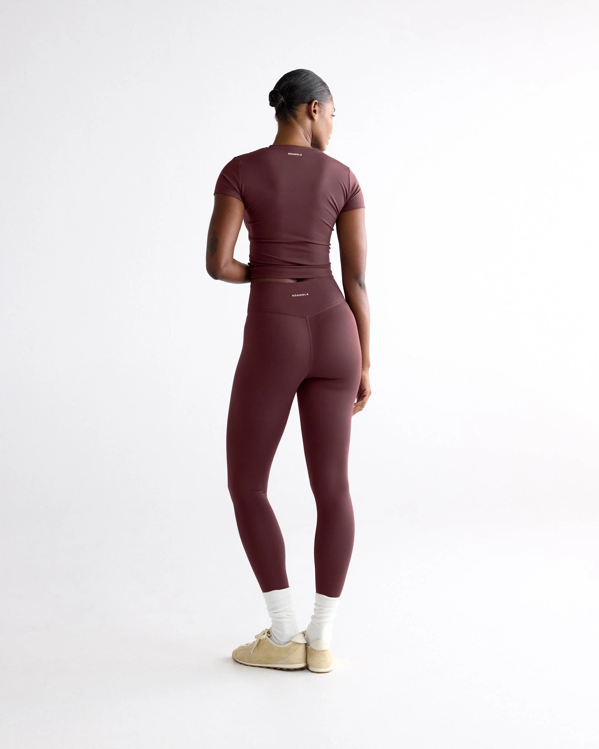 Ultimate Leggings - Mulberry Red