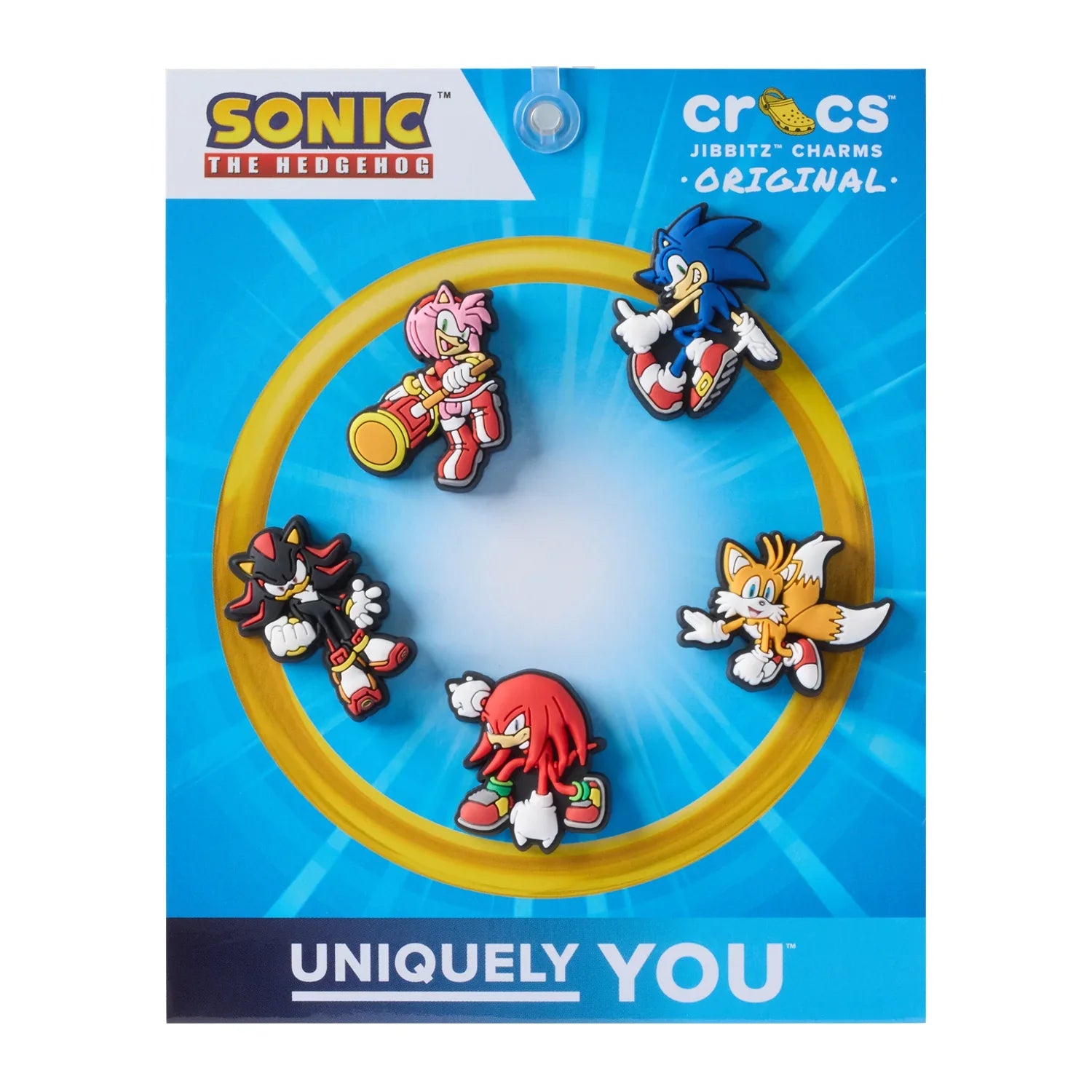 Sonic the Hedgehog 5 Pack Shoe Charms product image