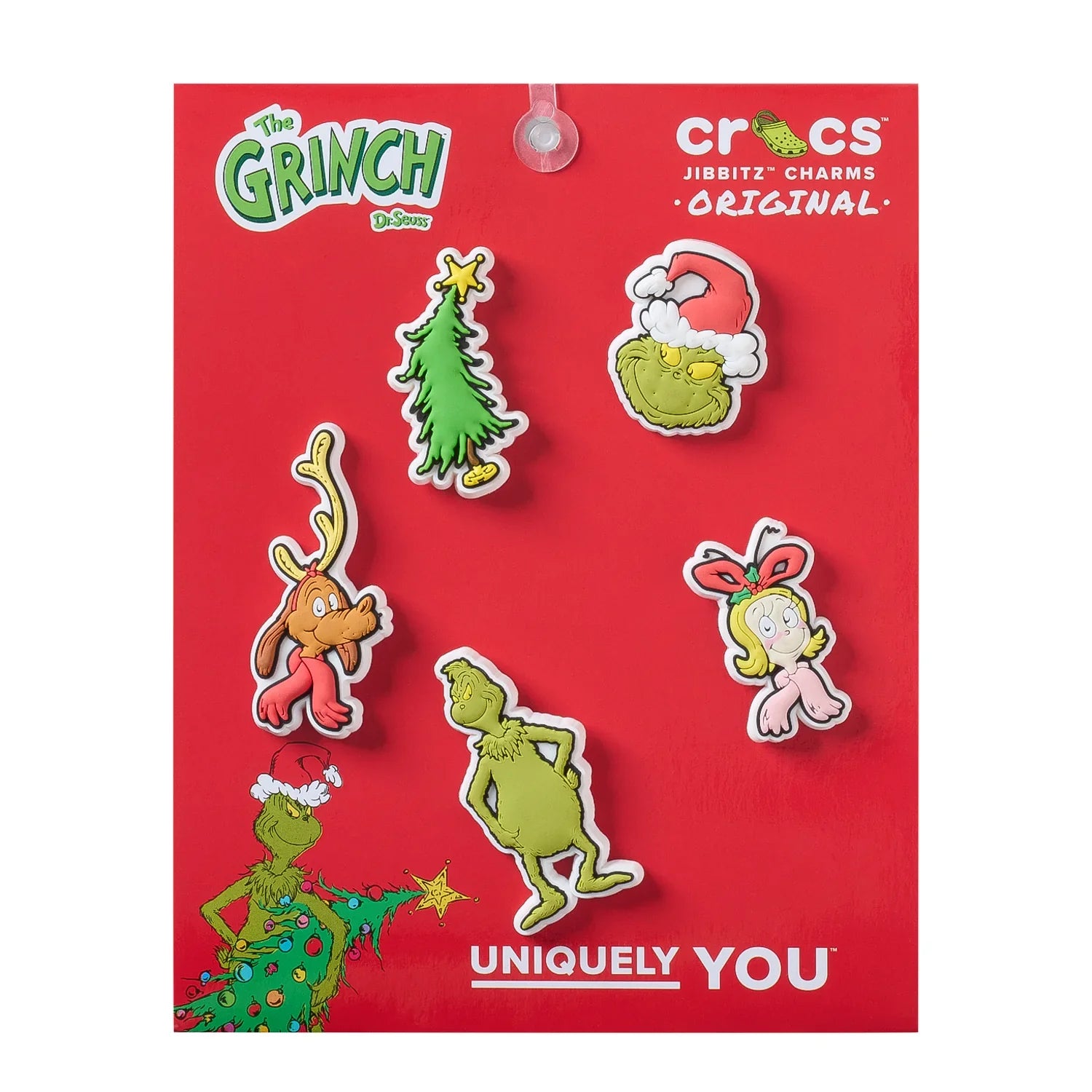 The Grinch 5 Pack Shoe Charms product image