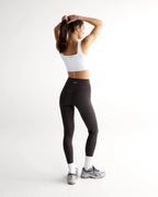 Ultimate Wrap Leggings - Coffee Bean