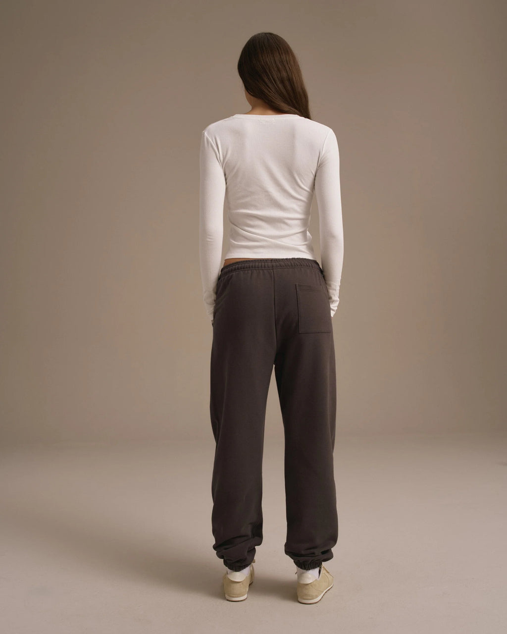 AS Sweatpants - Washed Coffee Bean