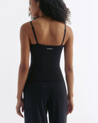 Skinny Strap Top - Black