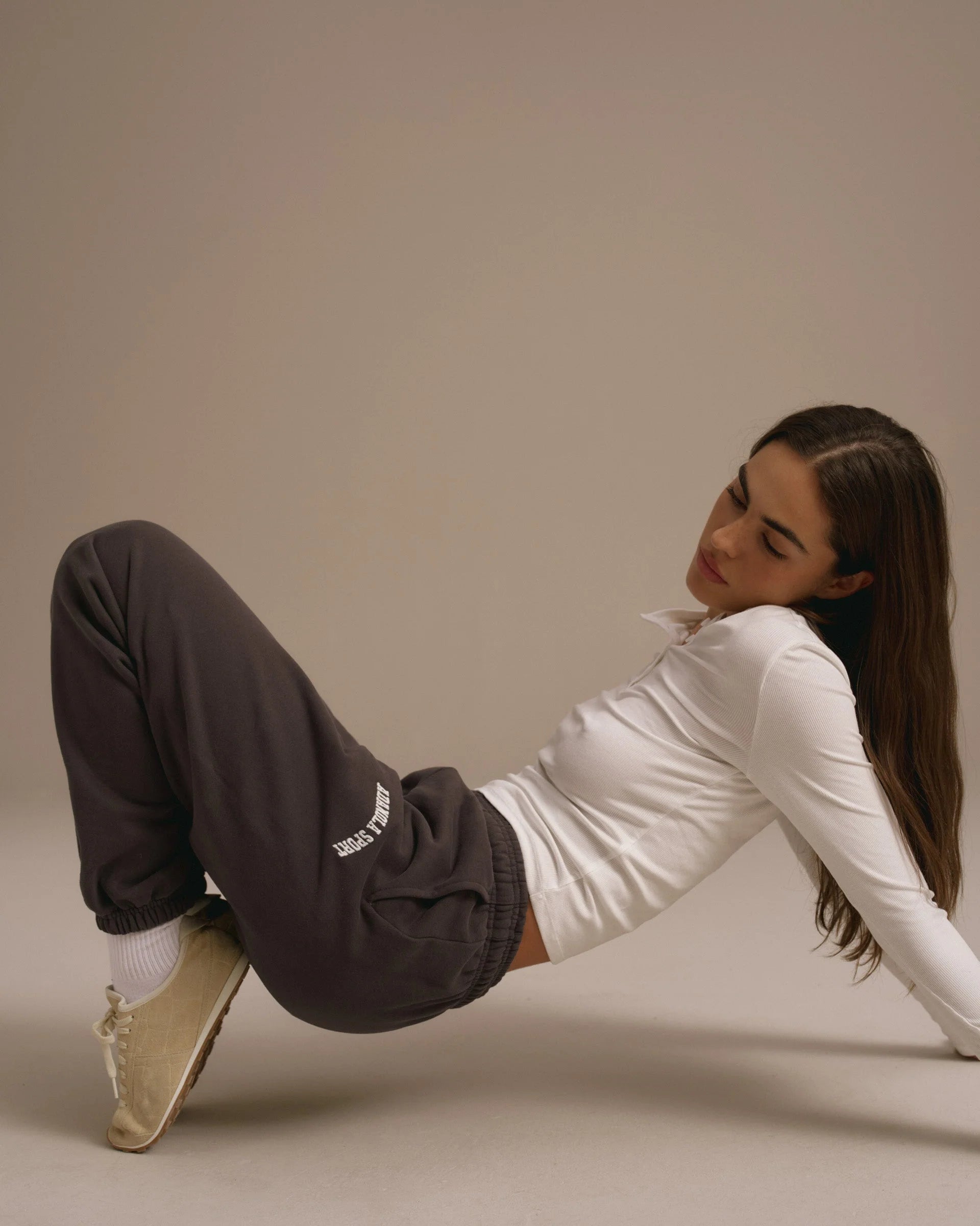 AS Sweatpants - Washed Coffee Bean