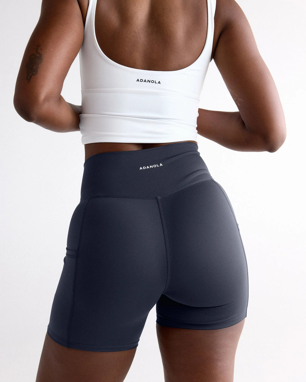 Ultimate Crop Pocket Shorts - Midnight Blue