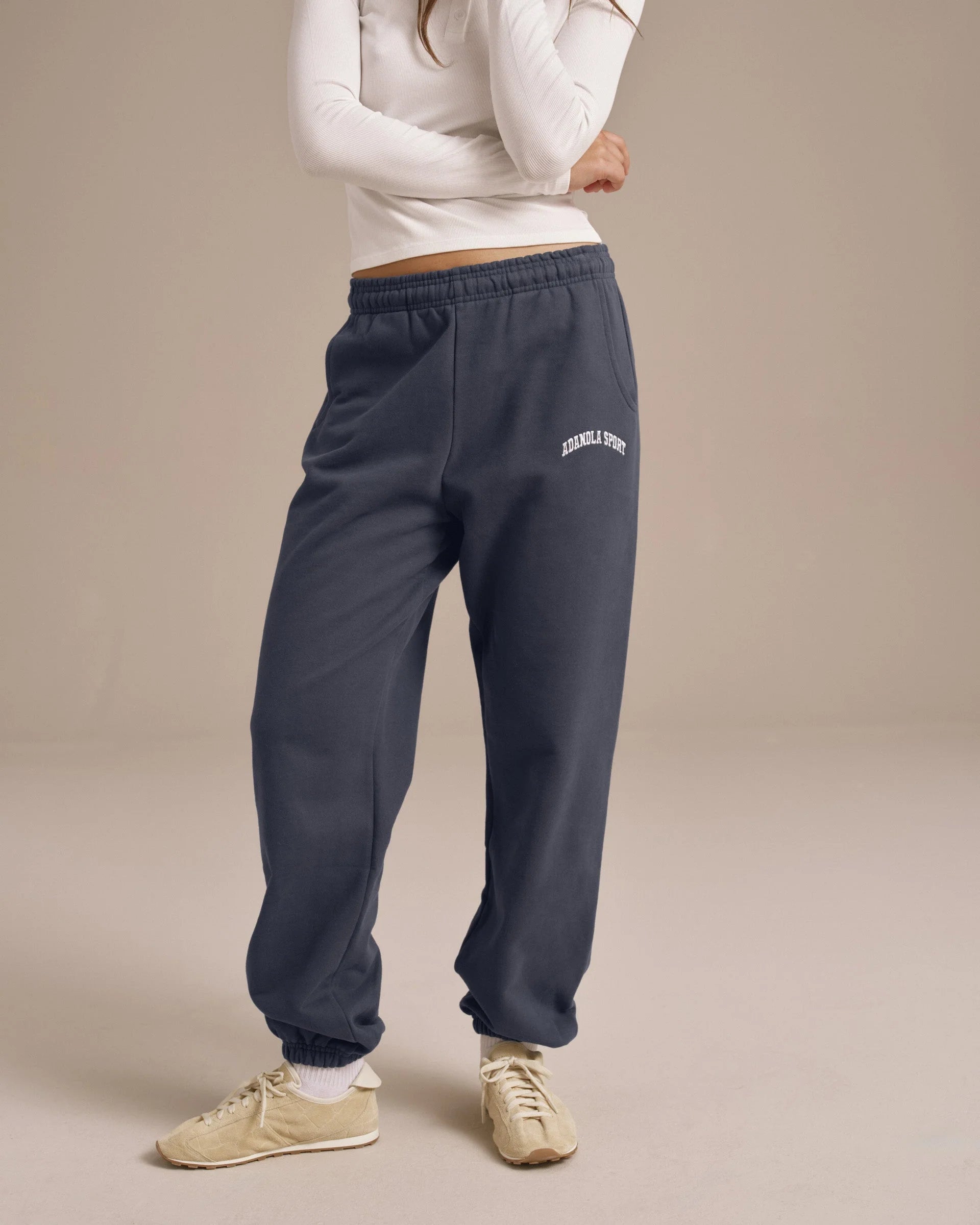 AS Sweatpants - Washed Midnight Blue