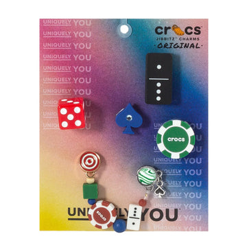 Game Night 5 Pack Shoe Charms product image