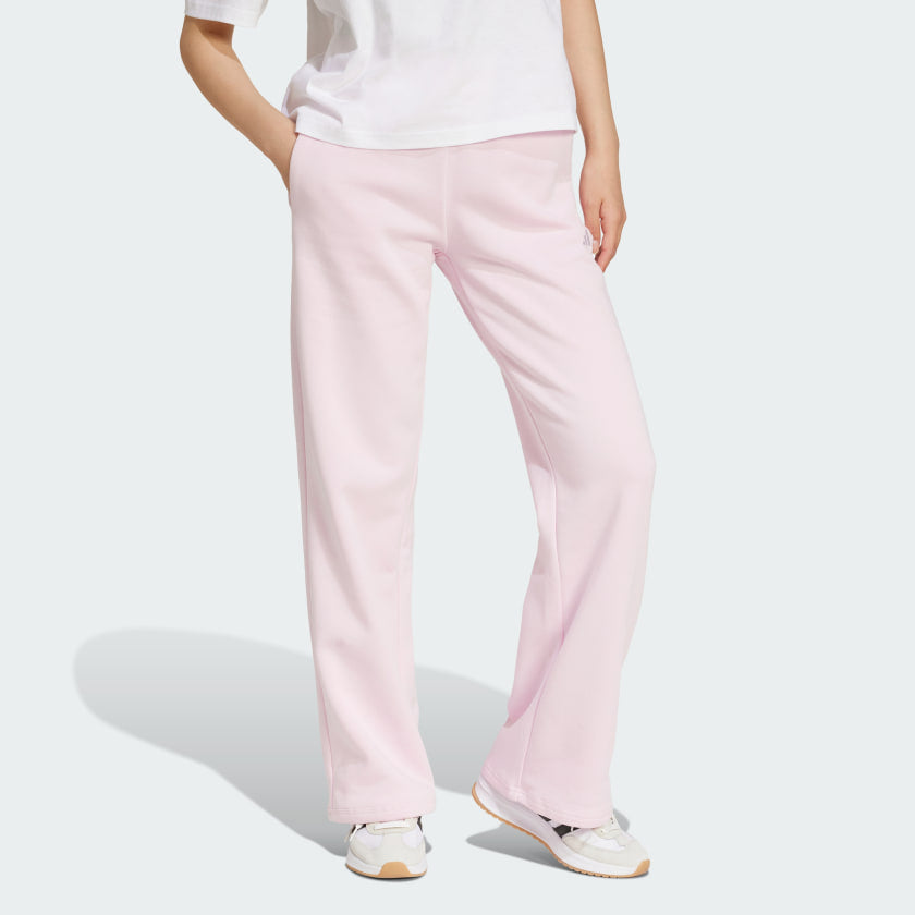 Women's adidas Essentials Small Logo Feel Cozy Open-Hem Pants
