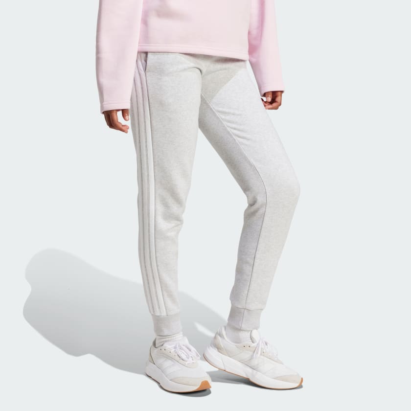Women's adidas Essentials 3-Stripes Fleece Slim Pants