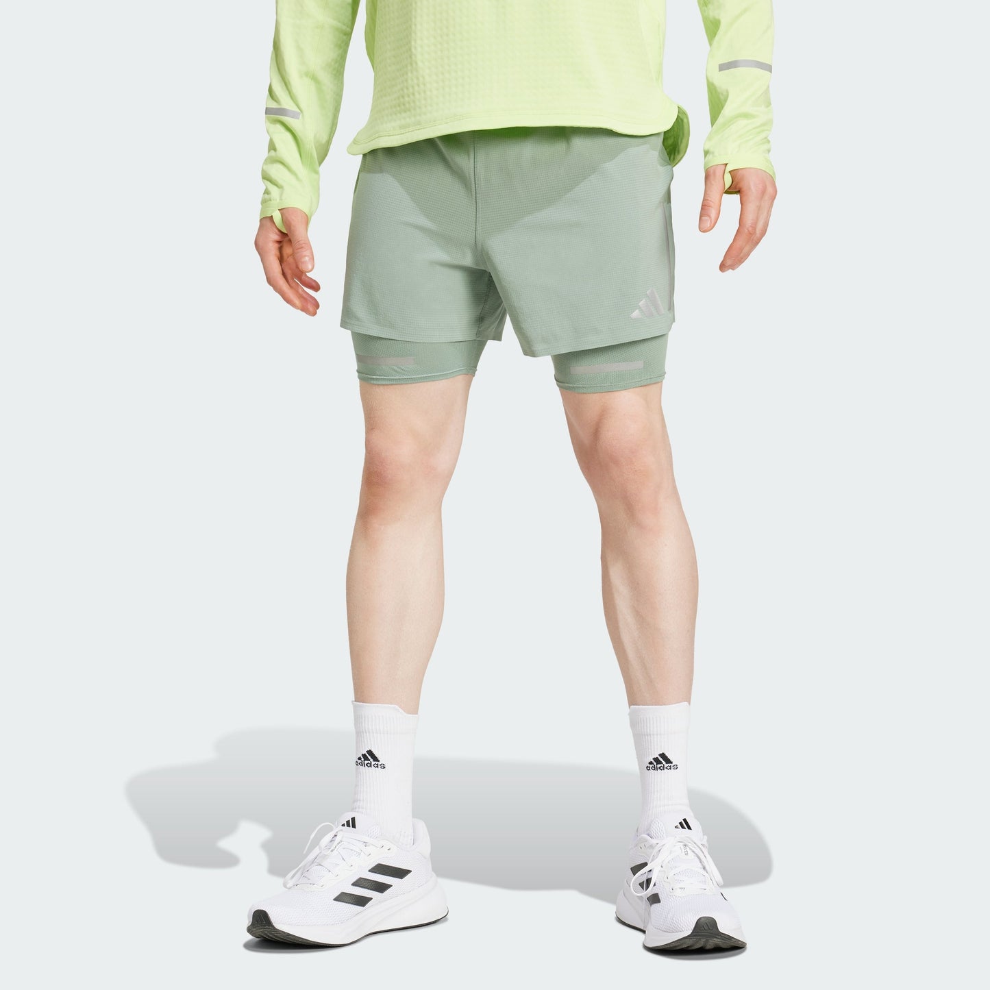 Men's adidas Ultimate Running Reflective 2-in-1 Shorts
